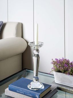 Pure Home + Living - Small Zinta Crystal Candlestick