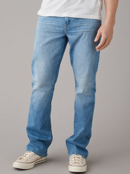 American Eagle - Men Blue AirFlex+ Slim Bootcut Jeans