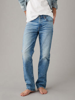 American Eagle - Men Blue EasyFlex Original Bootcut Jeans