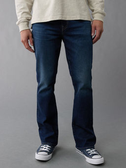 American Eagle - Men Navy AirFlex+ Slim Bootcut Jeans