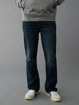American Eagle - Men Navy EasyFlex Slim Bootcut Jeans