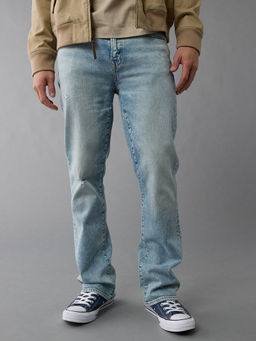 American Eagle - Men Blue AirFlex+ Slim Bootcut Jeans