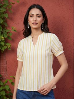 Mamicha - Yellow Mehar Top
