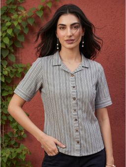 Mamicha - Grey Hazel Top