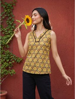 Mamicha - Yellow Taya Top