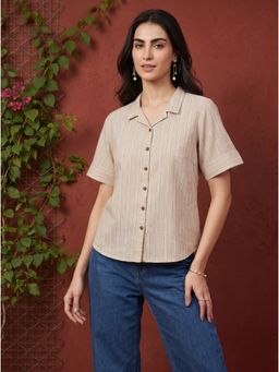Mamicha - Beige Veda Top