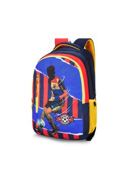 Nasher Miles - Red Football Club Backpack with 3 Compartment and Rain Cover