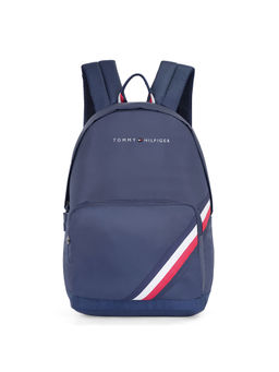 Tommy Hilfiger - Unisex Roselle Solid Blue Backpack