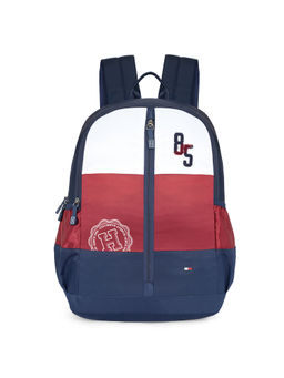Tommy Hilfiger - Unisex Benedict Colorblock Blue Backpack