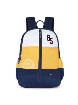 Tommy Hilfiger - Unisex Benedict Colorblock White Backpack