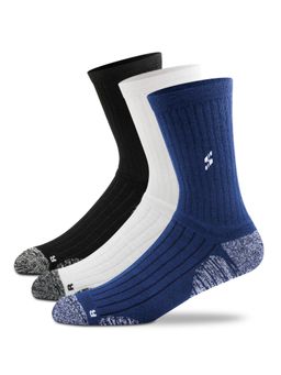 Supersox - Men Calf Length Sports Socks Combo (Multicolor, Pack of 3)