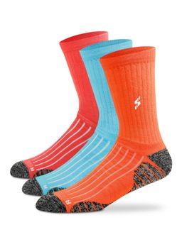 Supersox - Men Calf Length Sports Socks Combo (Multicolor, Pack of 3)