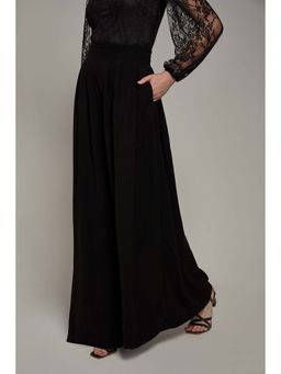 Torsha - Black Luxuria Flared Pant