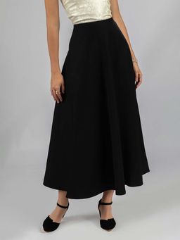 Torsha - Black Noir Bloom Skirt