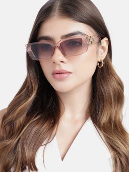 Carlton London - Women UV Protected Brown Lens Cat Eye Sunglasses (50)