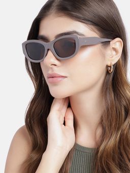 Carlton London - Women UV Protected Brown Lens Square Sunglasses (52)