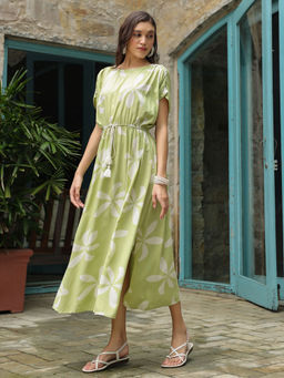 SAY - Printed Maxi Nightdress