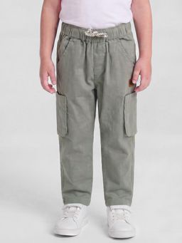 R&B - Boys Olive Cotton Trousers