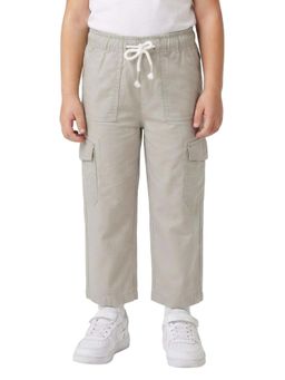 R&B - Boys Beige Pure Cotton Trousers