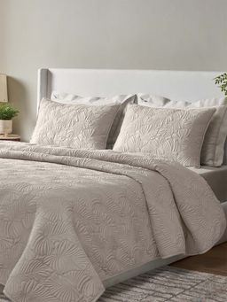 SANSAAR A D'DECOR BRAND LIVE CONSCIOUSLY - King Bedsheet with Pillow Cover Eden-Linen