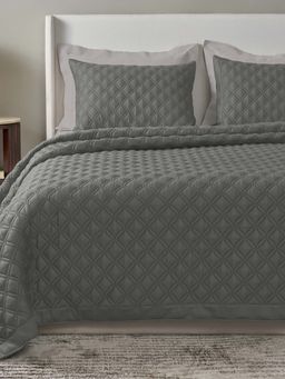 SANSAAR A D'DECOR BRAND LIVE CONSCIOUSLY - King Bedsheet with Pillow Cover Evora-Griffin