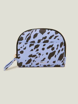 Accessorize London - Women's Lavender Dalmatian Print Coin Pouch