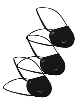 SOIE - Two Way Respirator - 8 Layer Reusable SN 99 head Loops Safety Mask - Pack Of 3