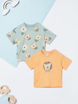 max - Boys Printed T-Shirt Multi-Color