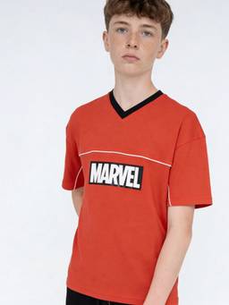 max - Boys Avengers T-Shirt Red