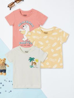max - Boys Printed T-Shirt Multi-Color