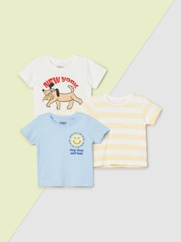 max - Boys Printed T-Shirts Multi-Color