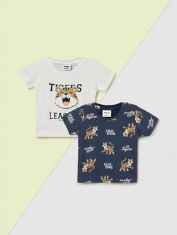 max - Boys Printed T-Shirt Multi-Color
