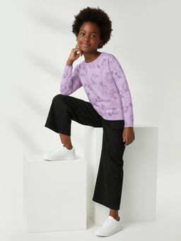 max - Girls Printed T-Shirt Lavender
