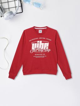 max - Boys Printed T-Shirt Red
