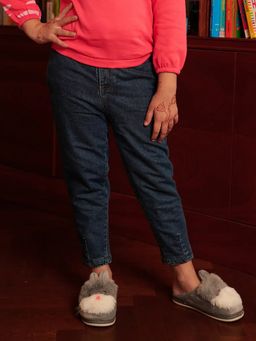 Somersault - Blue Fleeced Denim Jeans