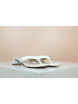 Inc.5 - White Solid Heels