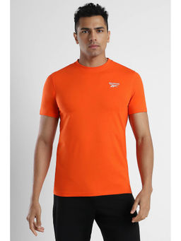 Reebok - Men Orange T-shirt