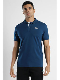 Reebok - Men Blue Polo Shirt