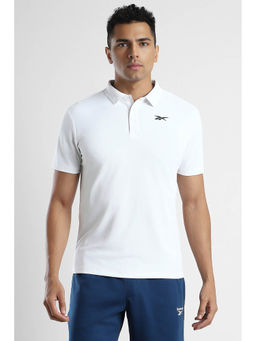 Reebok - Men White Active Polo Shirt