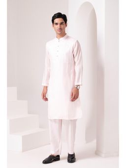 Barara Ethnic - Pink Elegance Kurta with Pyjama (Set of 2)