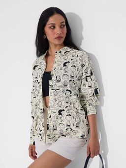 The Souled Store - Official Peanuts: Characters Women Boyfriend Shirt