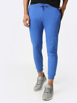 Bewakoof - Men's Melange Zipper Joggers