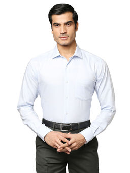 Park Avenue - Men Light Blue Shirt