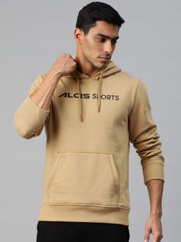 Alcis - Men Printed Hooded Navigator Sweatshirt