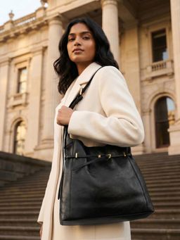 ROCIA - By Regal Black Women Stylish Shoulder Bag
