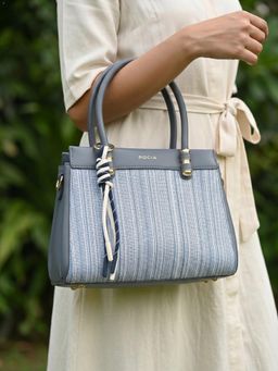 ROCIA - By Regal Blue Women Smart Day Handbag With Detachable Strap