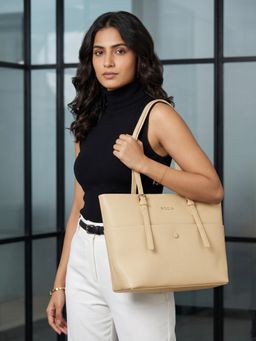 ROCIA - By Regal Apricot Women Smart Day Tote Bag - Orange