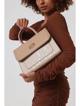 Bagabu - Women Khaki Handbag With Detachable Strap