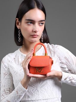 Kazo - Women Cleo Mini Bag - Orange (S)