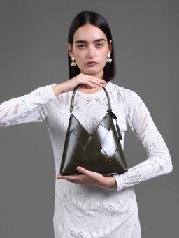 Kazo - Women Clara Handbag - Olive (S)